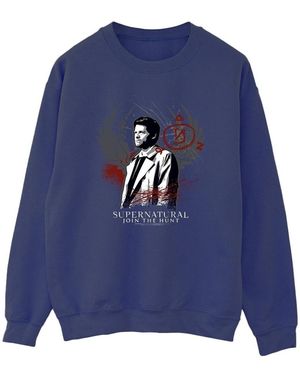 Super.natural Sweatshirts Join The Hunt - Bleu