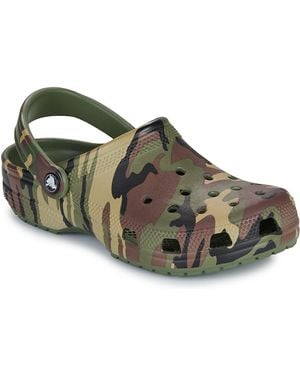 Crocs™ Sabots Classic Camouflage Clog - Vert