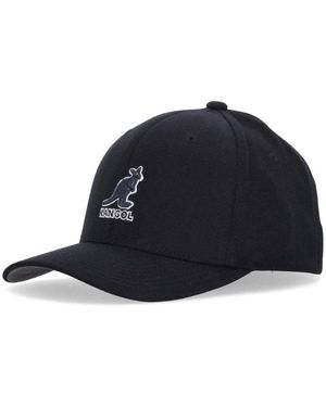 Kangol Casquette Curva3d Wool Flexfit - Bleu
