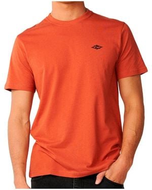 Rip Curl T-Shirt _M_Streamline Embroid Tee - Orange
