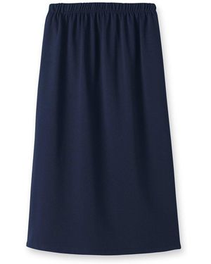 Daxon Jupes by - Jupe en maille - Bleu