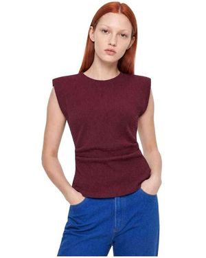 ONLY Blouses Debbie "Fig" - Rouge