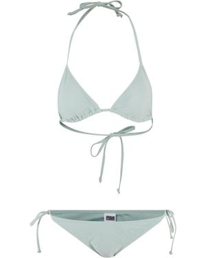 Urban Classics Bikini Maillot De Bain 2 Pièces Triangle Recyclé Femme - Groen