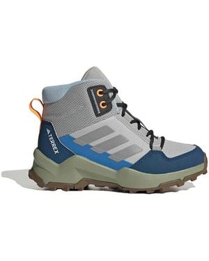 adidas Trail Chaussures De Randonnée Terrex Ax4R Mid Gris Enfants - Bleu