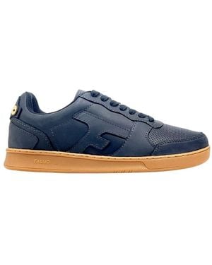 Faguo Baskets basses Baskets HAZEL LEATHER - Bleu
