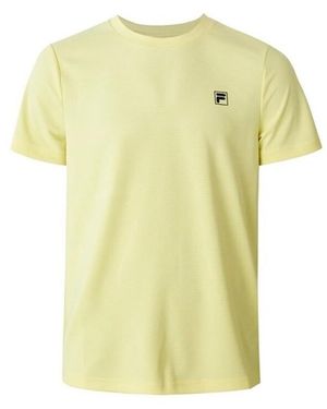 Fila T-Shirt Korte Mouw Tristan - Geel