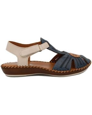 48 Horas Sandales BASKETS 4801 - Bleu