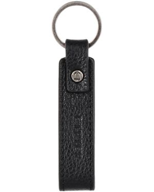 Etrier Porte clé Porte-clefs Flandres cuir FLANDRES 104-EFLA7850 - Noir