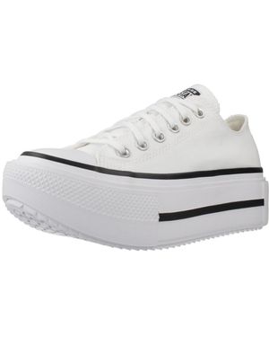 Converse Sneakers Chuck Taylor All Star Lift Double Stack Ox - Wit