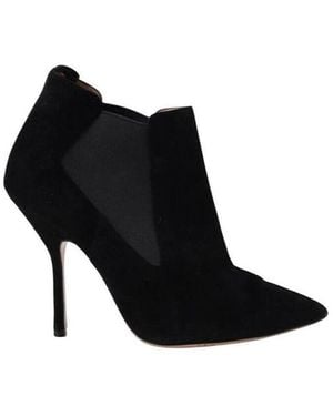 Emporio Armani Boots Boots en daim - Noir