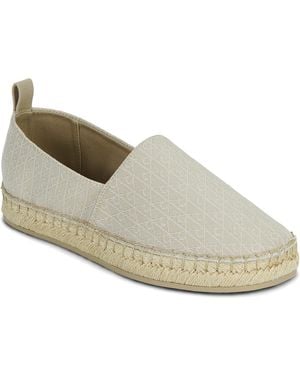 Calvin Klein Espadrilles Oblique Espadrille Aop - Wit