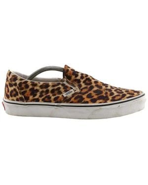 Vans Slip ons Baskets beiges - Marron