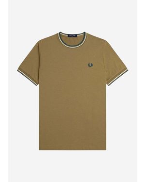 Fred Perry T-shirt - Vert
