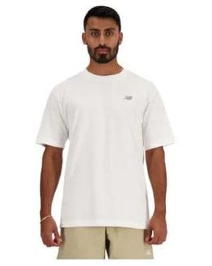 New Balance T-shirt TEE SHIRT SPTE SS CTN TEE - WHITE 100 - L - Blanc