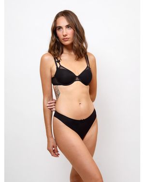 Passionata Triangles Sans Armatures Slip Brezilien Miss Joy - Noir