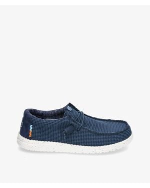 HEYDUDE Ville basse WALLY SPORT MESH - Bleu
