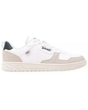 Schott Nyc Baskets Basses Baskets Diran - Blanc