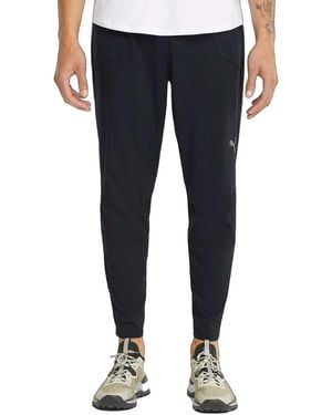 PUMA Jogging Run Tapered Woven Pant - Bleu