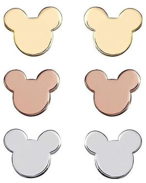 Sc Crystal Boucles oreilles B4214-TRIO - Métallisé