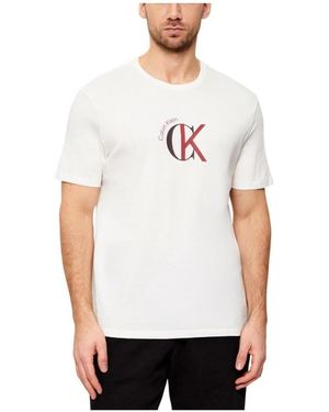 Calvin Klein T-shirt LV14RE829GYBH - Blanc