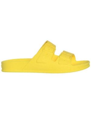 CACATOES Sandales plates Bahia - Jaune