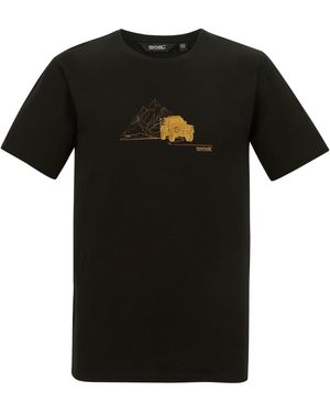 Regatta T-shirt Cline IX - Noir
