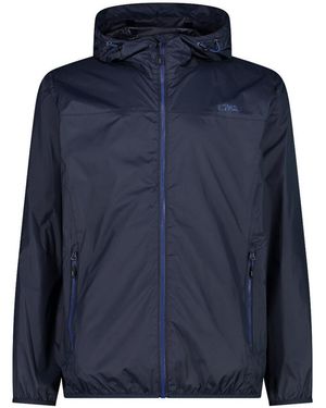 CMP Coupes vent MAN JACKET RAIN FIX HOOD - Bleu