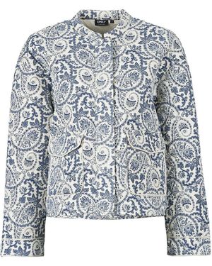 ONLY Giacca Onlhallie Quilted - Blu