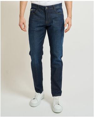 Yes-Zee Jeans Jeans délavés foncés pour s - Bleu