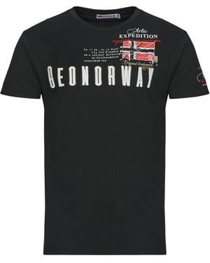GEOGRAPHICAL NORWAY T-Shirt Jason - Nero