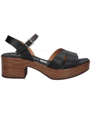 Sandales Compensées Oh! My Sandals Femme – Noir – Taille 40 – Neuf