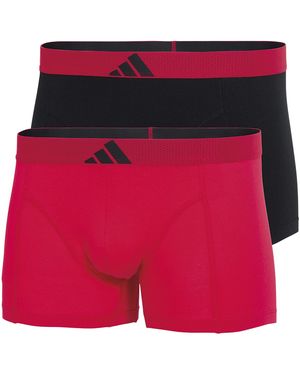 adidas Boxers Boxers, lot de 3, ACTIVE FLEX COTTON BODY - Rouge