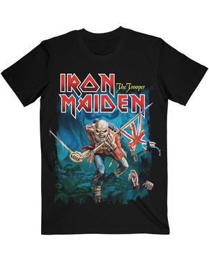 T-shirt Iron Maiden Femme - Taille M, Noir, 100% Coton, Neuf Sans Étiquettes
