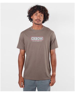 Oxbow T-Shirt Tee-Shirt Manches Courtes Framed - Gris