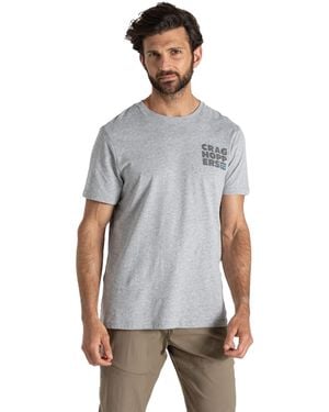 Craghoppers T-shirt Lucent - Gris