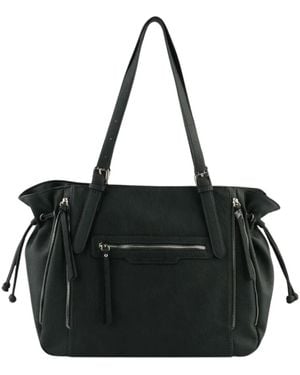 Mia Joy Sac A Main Sac Shopping Ref 69158 Petrole 44*27*13 Cm - Noir