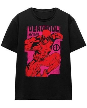Deadpool T-Shirt Merc With A Uth Attack - Rouge