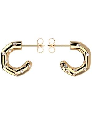 Les Georgettes Boucles Oreilles Boucles D'Oreilles Les Cadettes Alba - Métallisé