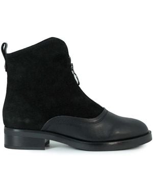 Porronet Bottines BOTÍN CON CREMALLERA FRONTAL 4713 NEGRO - Noir