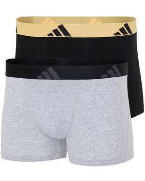 adidas Boxers Boxers, Lot De 2, Active Flex Cotton - Noir
