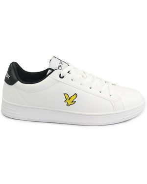Lyle & Scott Lage Sneakers Lyl-E25-Kaleb002-708 - Wit