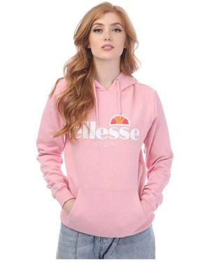 ellesse Memnon Sweat à capuche pour femme Rose