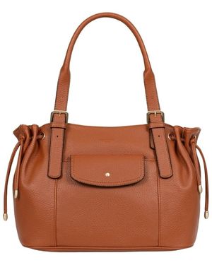 Hexagona Sac A Main Sac A Main Ref 8620336 Cognac 35*24*14 Cm - Marron