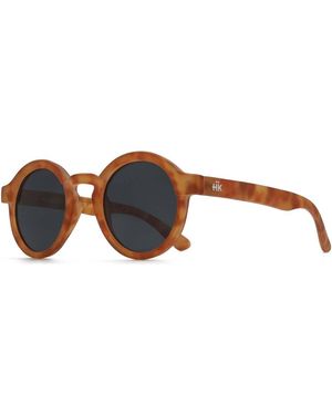 HANUKEii Lunettes de soleil Harbor - Marron