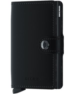Secrid Portefeuille Miniwallet Matte - Noir