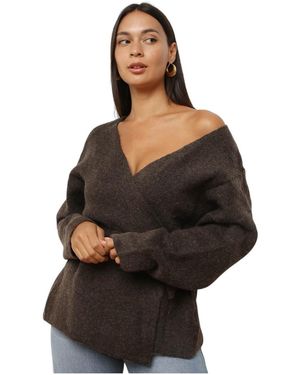 La Modeuse Gilet Pulls - Noir