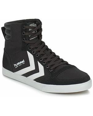 Hummel Sneakers Alte Ten Star High Canvas - Nero