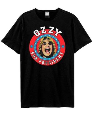Ozzy Osbourne T-shirt For President - Noir