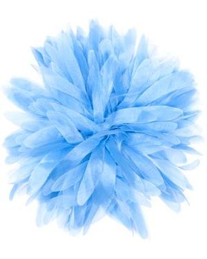 Alysi Broches SPILLA FIORE TESSUTO - Bleu