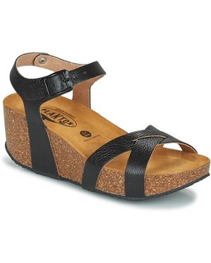 Plakton Sandalen Met Sleehak So_Final - Blauw